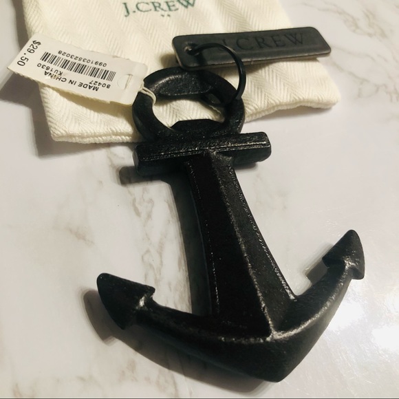 NWT J. Crew Anchor Nautical Bottle Opener - Picture 4 of 5